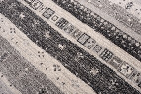 TA Koberec K203A TMAVOSIVÉ SARI B1X Rozmer: 60x100 cm