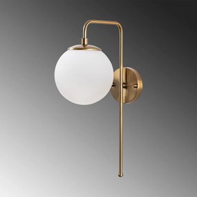 Nástenné svietidlo v zlatej farbe Viran – Opviq lights