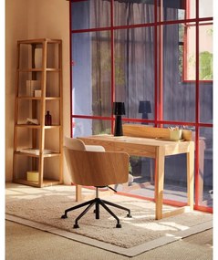 Pracovný stôl s doskou v dekore jaseňového dreva 60x120 cm Arandu – Kave Home