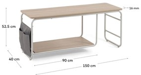 Tv stolík koming 150 x 52.5 cm MUZZA