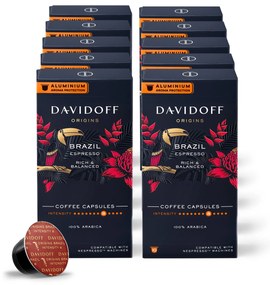 DAVIDOFF CAFÉ ORIGINS Brazil Espresso - 10 x 10 kapsúl