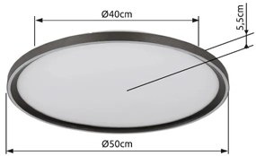 Globo 48802-48 - LED Stmievateľné stropné svietidlo DUBLIN LED/48W/230V + DO