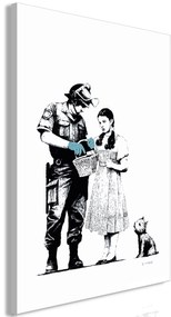 Artgeist Obraz - Dorothy and Policeman (1 Part) Vertical Veľkosť: 20x30, Verzia: Na talianskom plátne