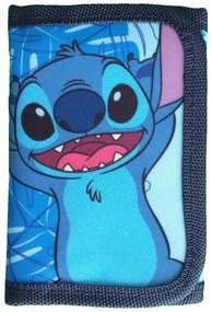DIFUZED - Chlapčenská textilná peňaženka Lilo &amp; Stitch - modrá