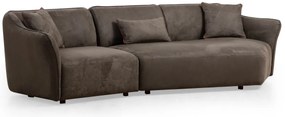 Mentis Corner elegantná trojmiestna pohovka Grey