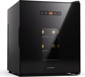 Klarstein Silent Vino 16 Uno, Chladnička na víno, 1 zóna / 16 fliaš