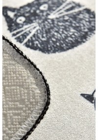 Čierno-béžová kúpeľňová predložka 40x60 cm Cutie – Foutastic