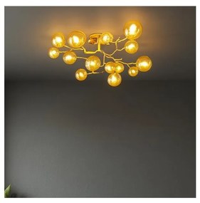Brilagi - LED Prisadený luster MISTEL 15xG9/3W/230V zlatá