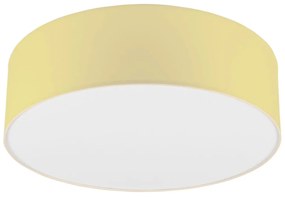 Stropné svietidlo SIRJA PASTEL DOUBLE 4xE27/15W/230V pr. 45 cm žltá