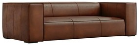 Koňakovohnedá kožená pohovka 227 cm Madame - Windsor &amp; Co Sofas