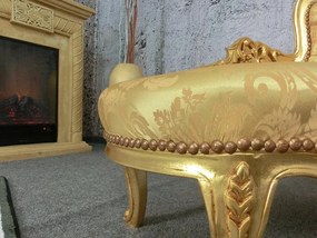 (2648) DIVANO DEL CASTELLO zámocká leňoška zlatá