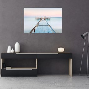 Obraz - Dlhé mólo (90x60 cm)