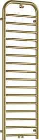 Deante SILIA, kúpeľňový radiátor 157x50 cm, 586W, zlatá matná, DEA-AGI_RG51