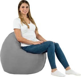 Vankúš na sedenie MONACO sivý nylon