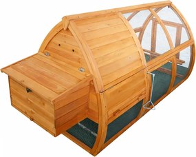 Drevený kurník KENNIVA SUE 2080 x 820 x 1030 mm