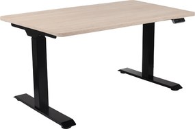 Výškovo nastaviteľný písací stôl Alto 101 Black - vlastné rozmery