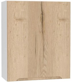 Skrinka do kuchyne Zoya W60 Pl Dub Halifax/Biely
