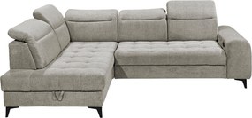 XXXLutz ROHOVÁ SEDAČKA, textil, taupe MID.YOU - Sedačky - 002220042302