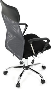 Kancelárska stolička KA-E305 GREY Farba: Sivá