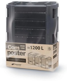 Prosperplast Záhradný kompostér ECOBAT COMPOGREEN 1200L