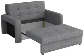 Rozkladacia sedacia súprava s úložným priestorom Clivia Home II + III, Taburetka: ľavá strana (pohovka III) + pravá strana (pohovka II), Dostupné poťahy: Manila 16