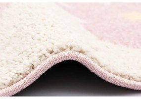 Ružový/slonovinový detský koberec 120x170 cm Dazzy Rose – FD