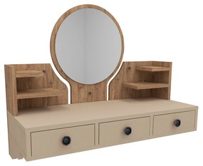 Kozmetický stolík Polina Beige