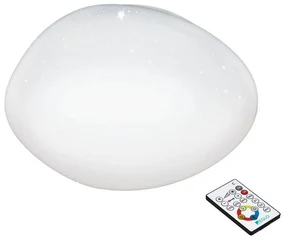 Eglo 98227 - LED Stmievateľné stropné svietidlo SILERAS-A LED/24W/230V + DO EG98227