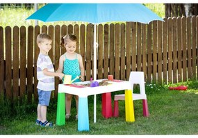 Detský stolček so stoličkou TEGA MULTIFUN - multicolor