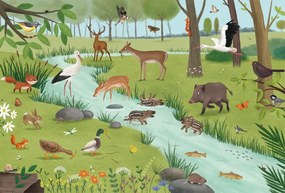 Schmidt  Puzzle 3×24 dielikov Lesné zvieratá