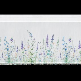 KRÁTKA ZÁCLONA NA PÁSKE MEADOW 150X40 CM KVETY