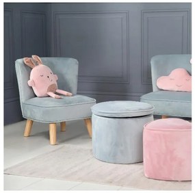 roba Detské kreslo (scandi, bledomodrá)  (100397115)