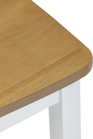 Jedálenský stôl so štyrmi stoličkami VESPA OAK