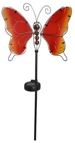 LED zápich Motýľ – ohnivý 106 cm