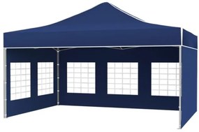 Nožnicový stan POLOPROFI PLUS 3x4,5 m modrý