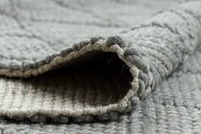Koberec TAHAR 99001G sivý, kosoštvorce