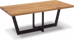 Stôl HERTZ, 2000 x 1000 mm, masívny dub