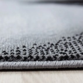 Ayyildiz, DOPREDAJ: 200x290 cm Kusový koberec Plus 8008 black, 200x290, šedá, chodba / predsieň