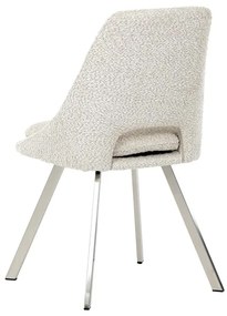 Autronic BONTEC Jedálenská stolička, béžová, látka bouclé, DCL-W1174 CRM2 Farba: Hnedá