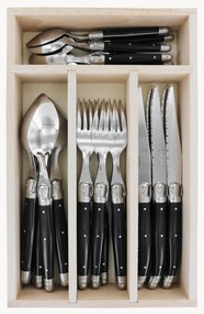 Súprava vysokoleštených príborov Debutant Inox, 6 osôb, 24 ks