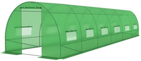 Záhradný fóliovník - 3x6x2 m (zelený)