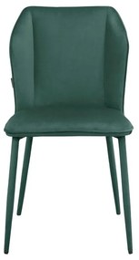 Zelené zamatové jedálenské stoličky v súprave 2 ks Wilma – Støraa