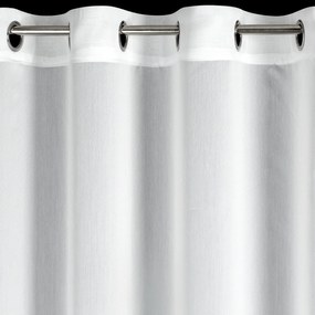 ZÁCLONA NA KRÚŽKOCH TIRSA 300X250 CM BIELA