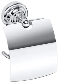 Bemeta Retro - chrom držiak toaletného papiera s krytom chróm 144312012 OPTIMARIC25CR