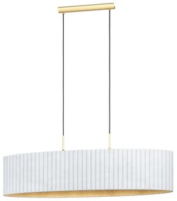 Eglo 39764 - Luster na lanku TAMARESCO 2xE27/40W/230V biela