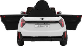 Elektrické autíčko Mini Cooper biele