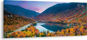 Obraz - White Mountain, New Hampshire, USA (120x50 cm)