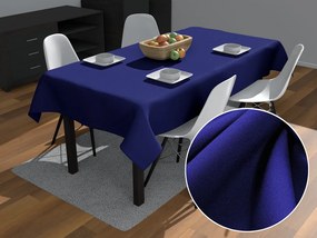 Biante Dekoračný obdĺžnikový obrus Rongo RG-078 Kráľovská modrá 50x100 cm