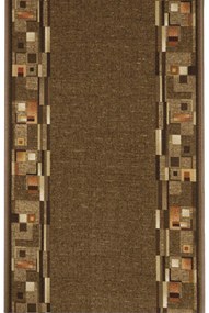 Koberce Breno Behúň BOMBAY 44, šíře role 67 cm, hnedá