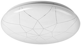 RABALUX Inteligentné stropné svietidlo LED DAMIEN, 24W, 3000K-6500K, 39cm, okrúhle